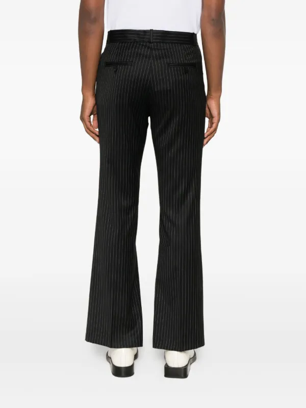 Ernest Baker Striped Pants Black FARFETCH