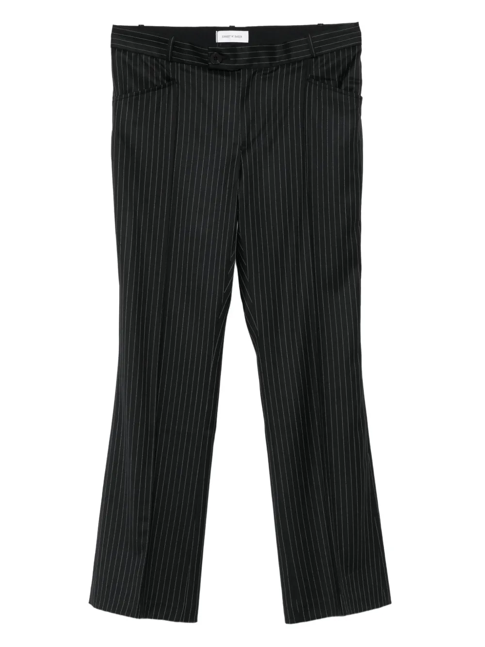 Ernest W. Baker striped pants | Black | Image 1