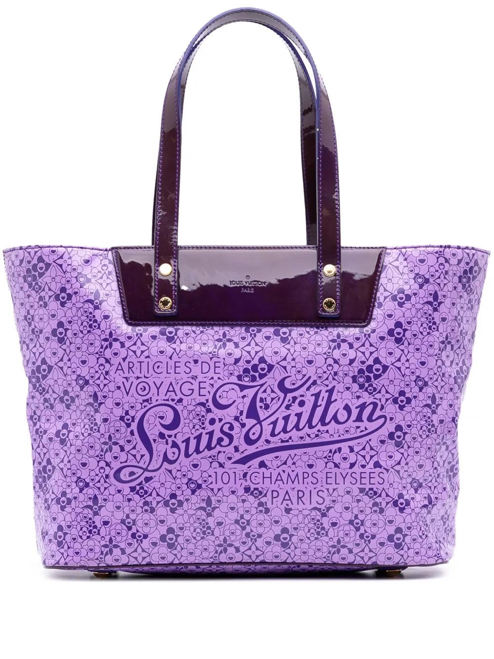 Louis Vuitton Pre-Owned 2010 Takashi Murakami Coated Canvas Cosmic Louis Vuitton Pre-Owned 2010 Takashi Murakami Coated Canvas Cosmic