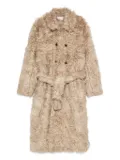 Ernest W. Baker double-breasted belted coat - Neutrals