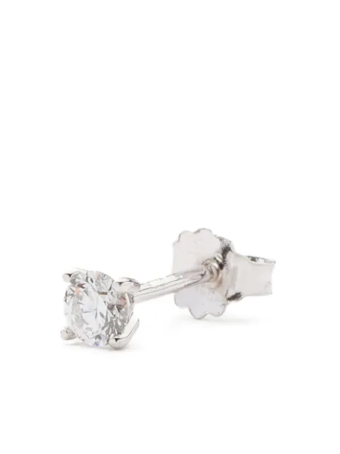 We by WHITEbIRD 18K white gold Solitaire diamond earring