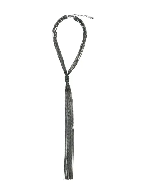 Antonelli knot-embellished necklace