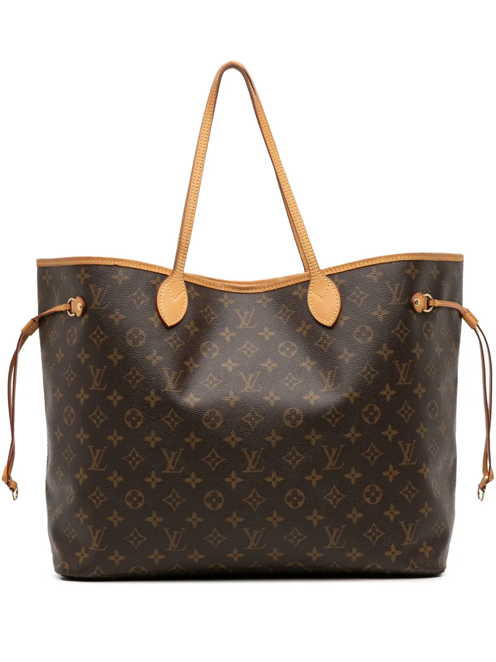 Louis Vuitton Pre-Owned 2007 Monogram Neverfull GM tote bag - ブラウン Louis Vuitton Pre-Owned 2007 Monogram Neverfull GM tote bag - ブラウン