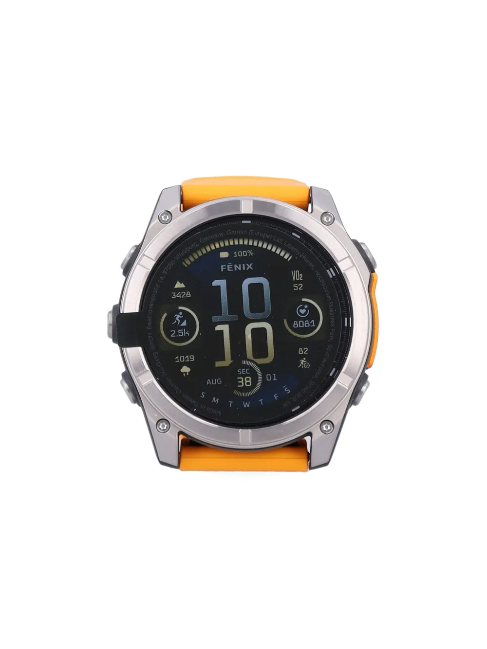 Garmin Fenix 8 51mm - オレンジ Garmin Fenix 8 51mm - オレンジ
