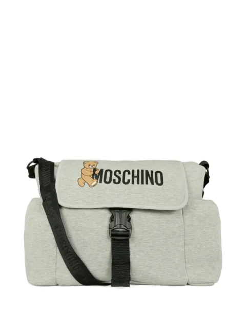 Moschino Kids teddy-print changing bag
