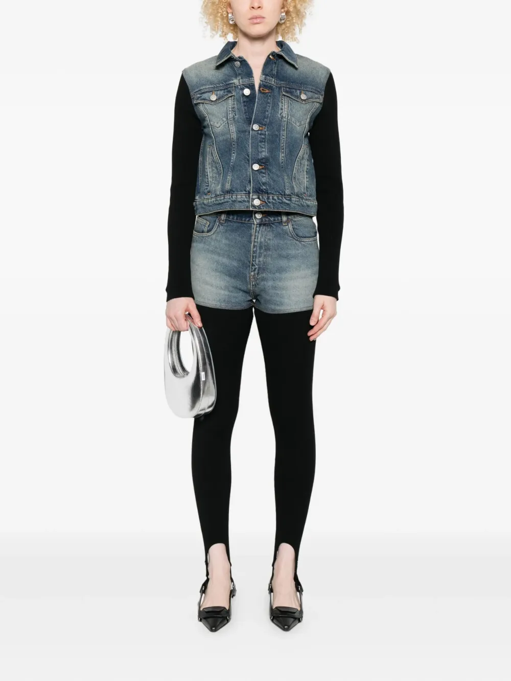 Coperni Hybride broek Zwart