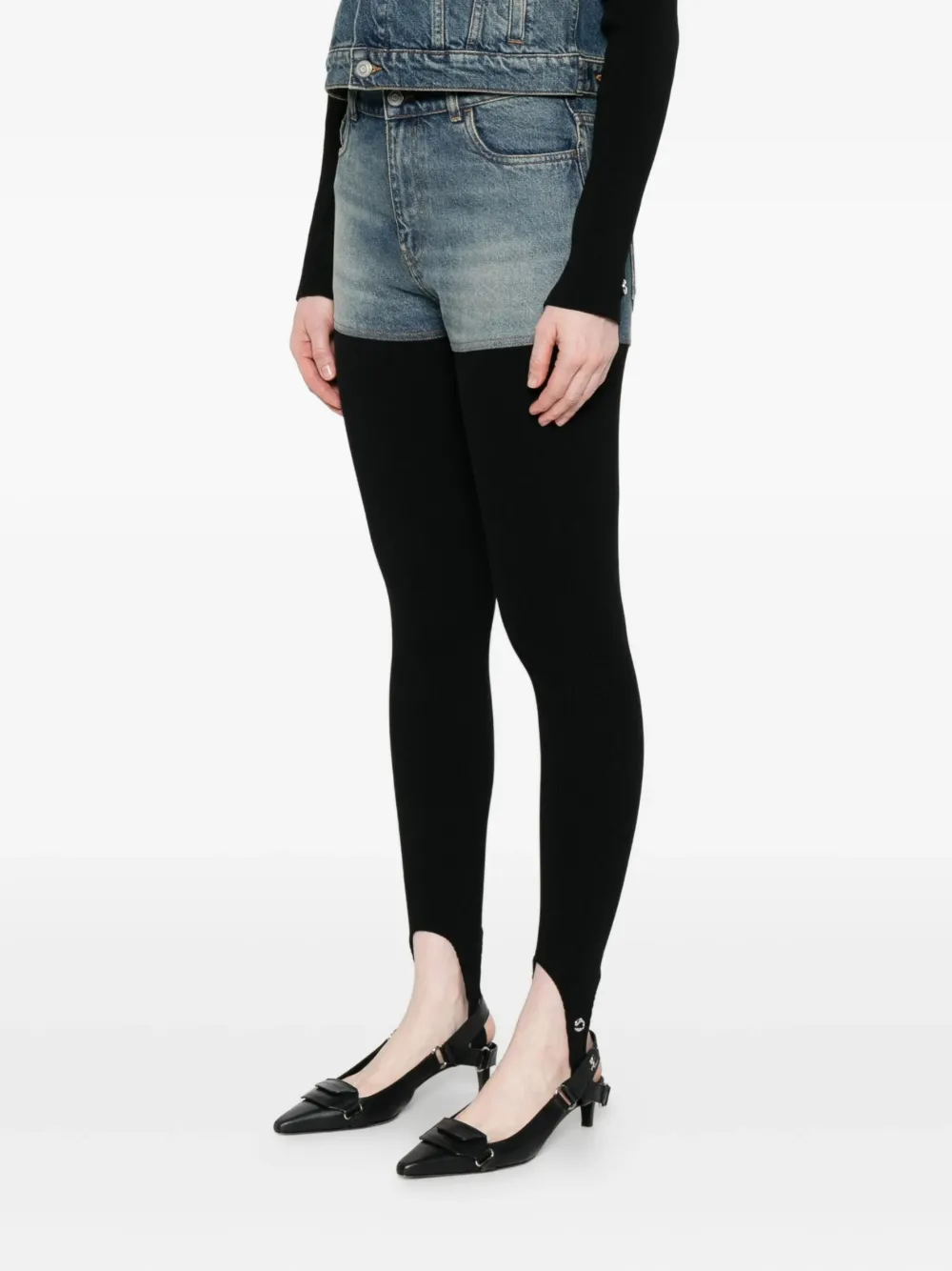 Coperni Hybride broek Zwart