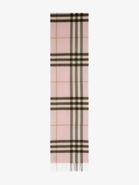 Burberry check-pattern scarf