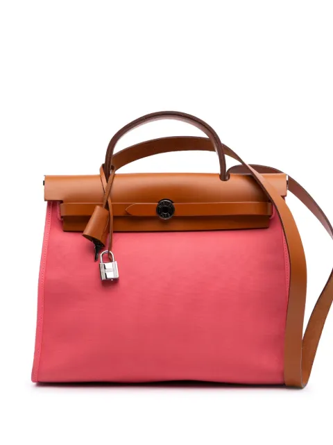 Hermès Pre-Owned 2016 Toile Herbag Zip 31 satchel