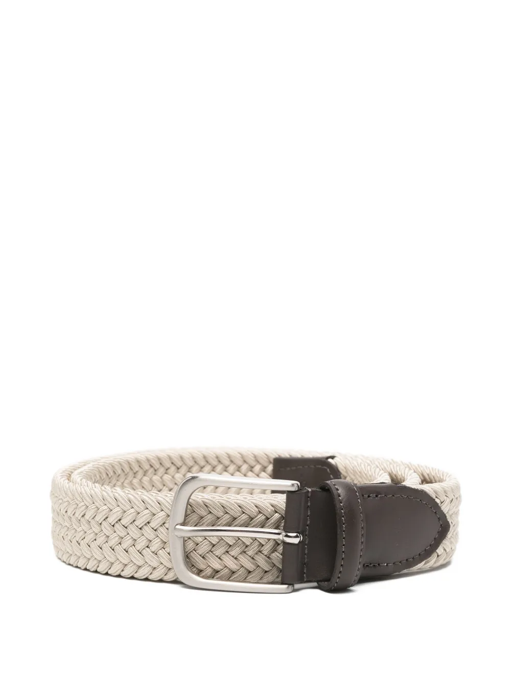 ERALDO braided leather-detail belt | Neutrals | Image 1