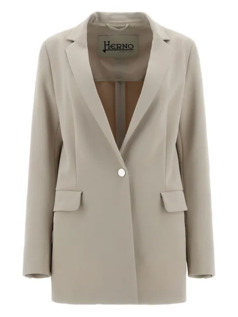 Herno pocket single-breasted jacket