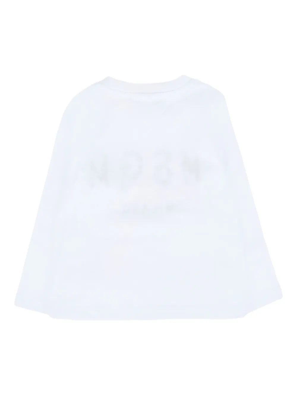 MSGM Kids logo-print long-sleeve T-shirt | Baby T-Shirts | Image 2