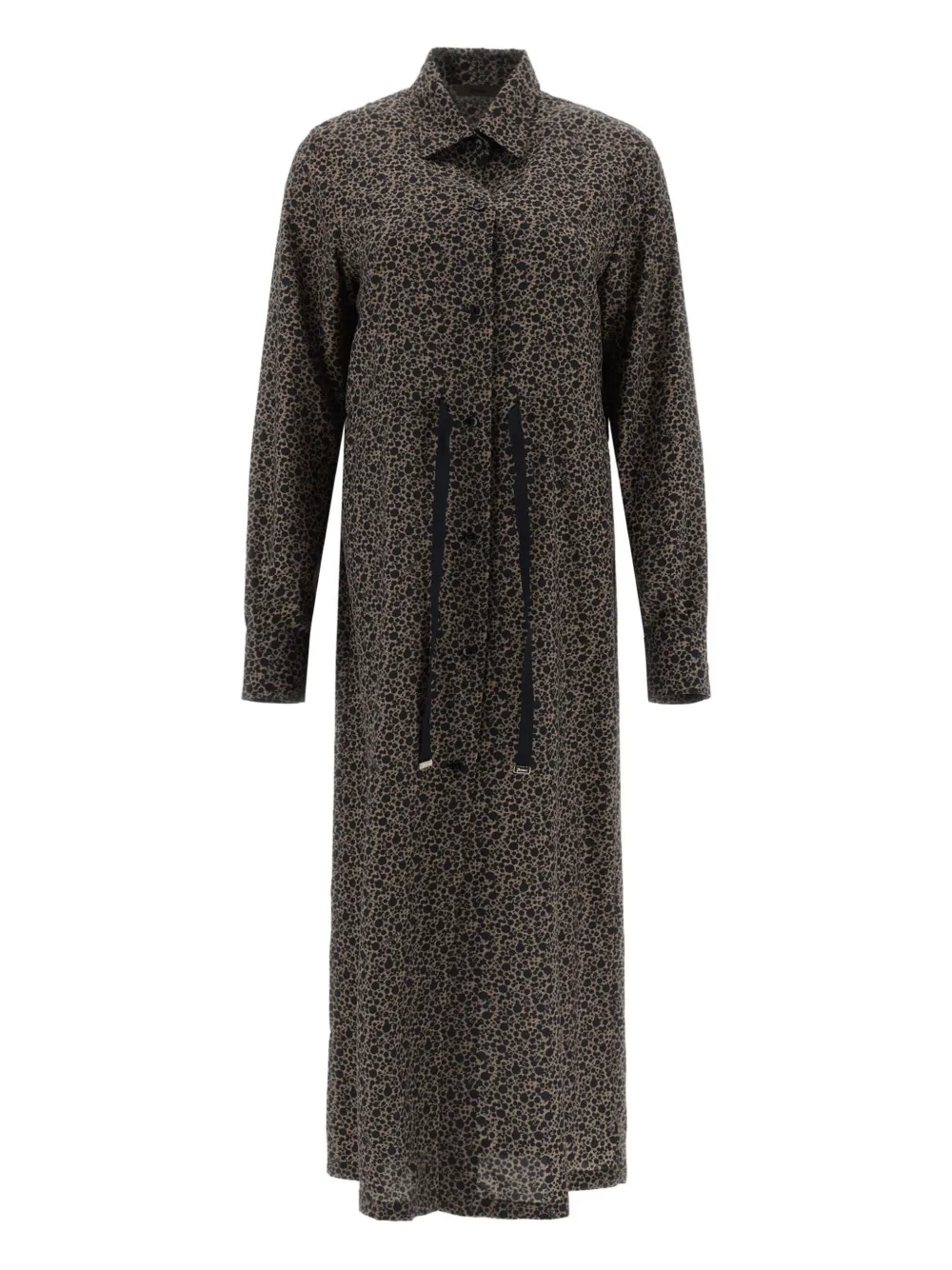 Herno Abito midi con colletto - Nero