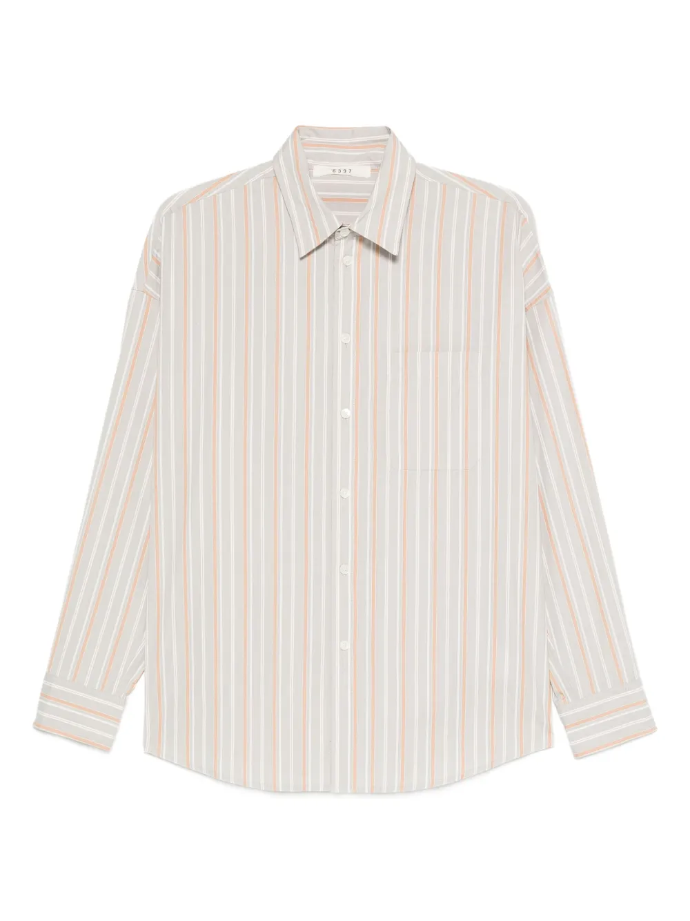 6397 striped long-sleeve shirt | Grey | Image 1