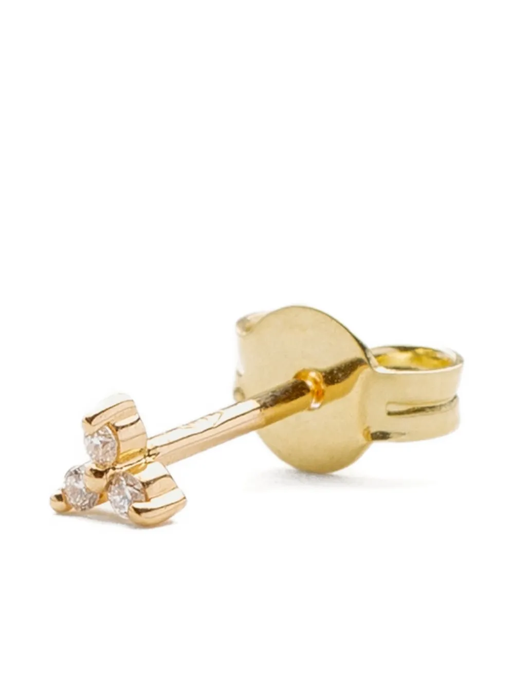 We by WHITEbIRD 18K yellow gold diamond earring | Image 2