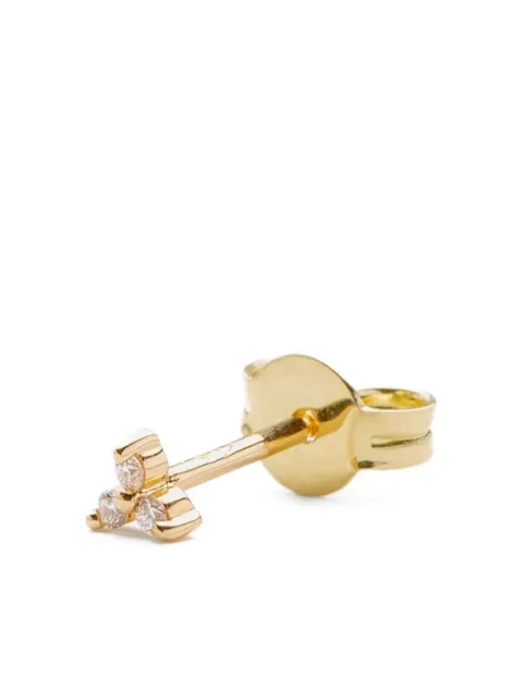 We by WHITEbIRD 18K yellow gold diamond earring