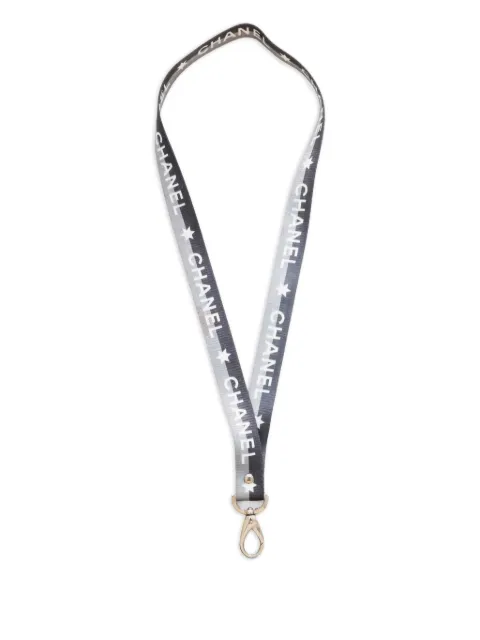 CHANEL Pre-Owned 2000-2020s logo-print neck strap