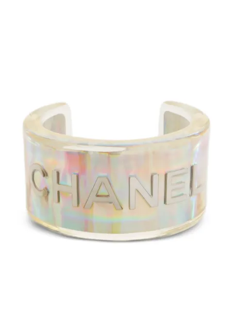 CHANEL Pre-Owned 1997 logo bracelet
