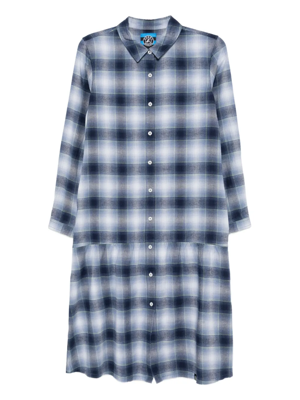 SPORT b. by agnès b.  checkered-print dress | Blue | Image 1