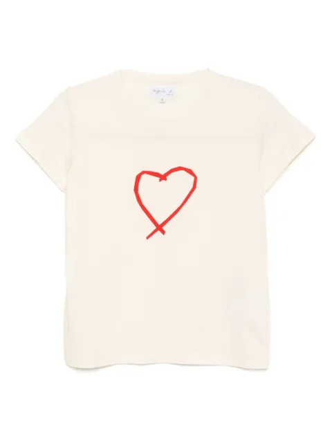 agnès b.  graphic-print cotton T-shirt