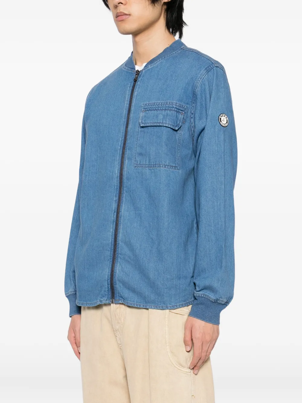  Sport B. By Agnès B. Logo-patch Jacket - Blue 