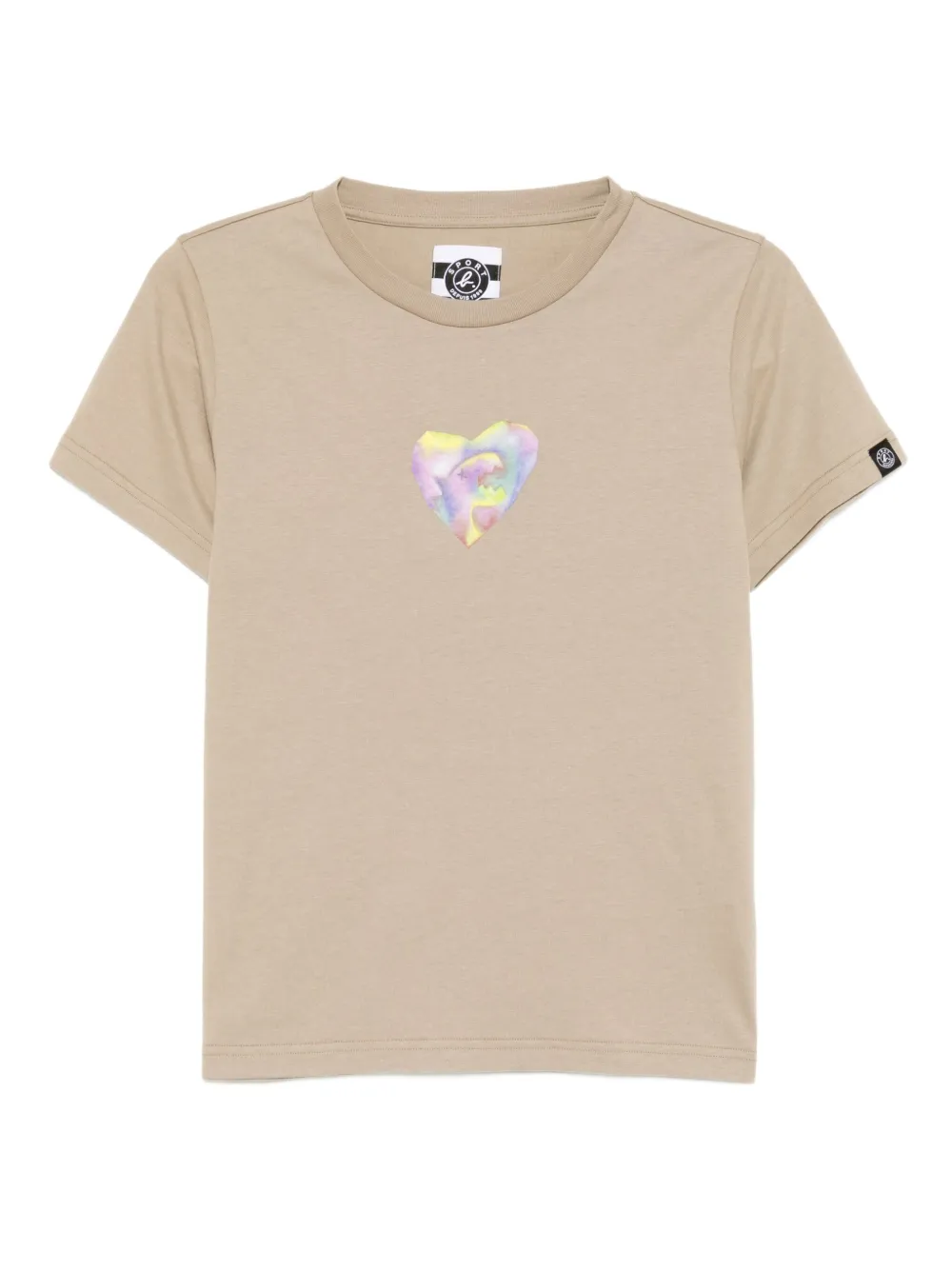 Sport B. By Agnès B. Heart Dino T-shirt In Neutral