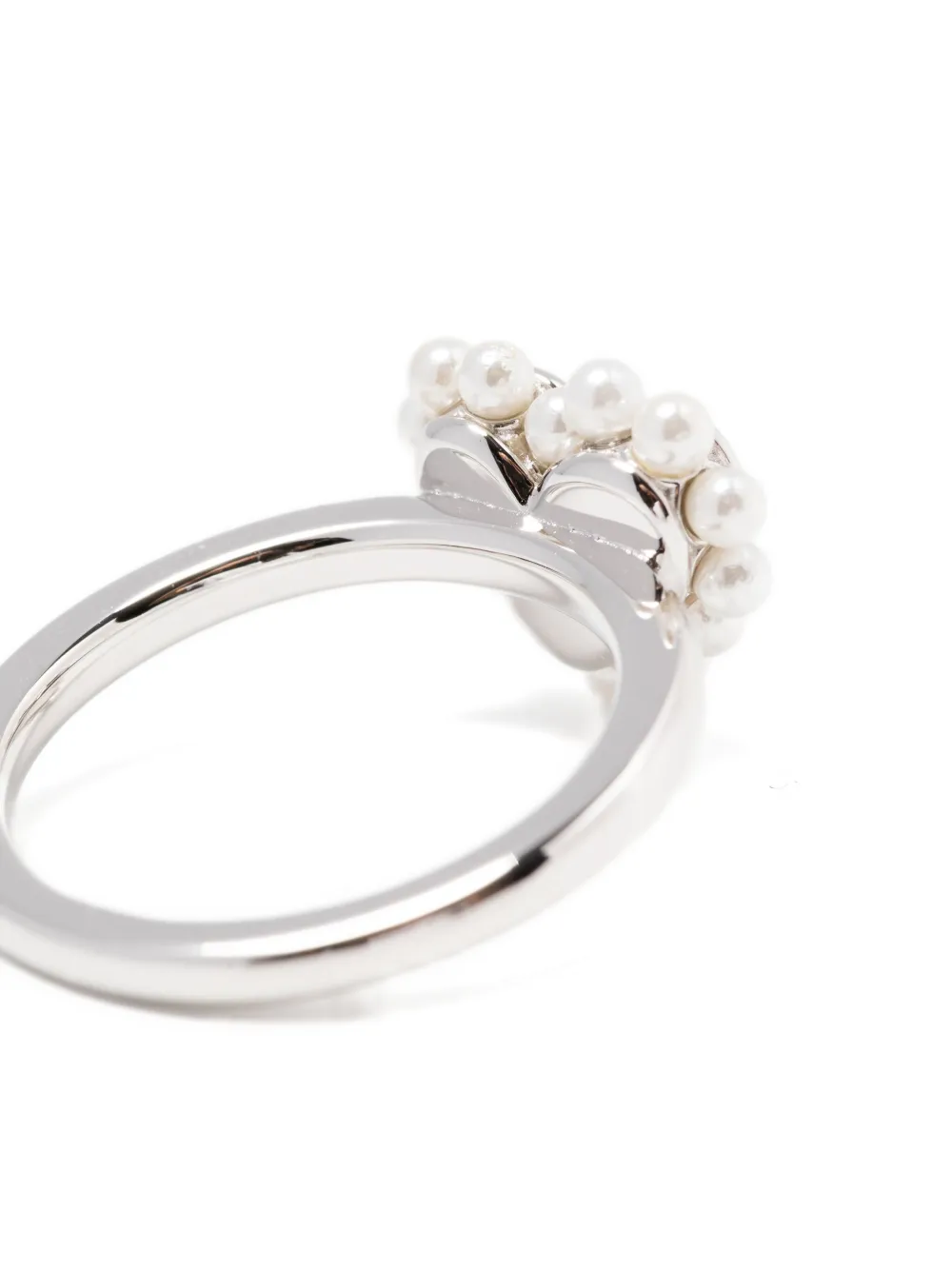 Agnès B. Timeless Love Ring In Metallic