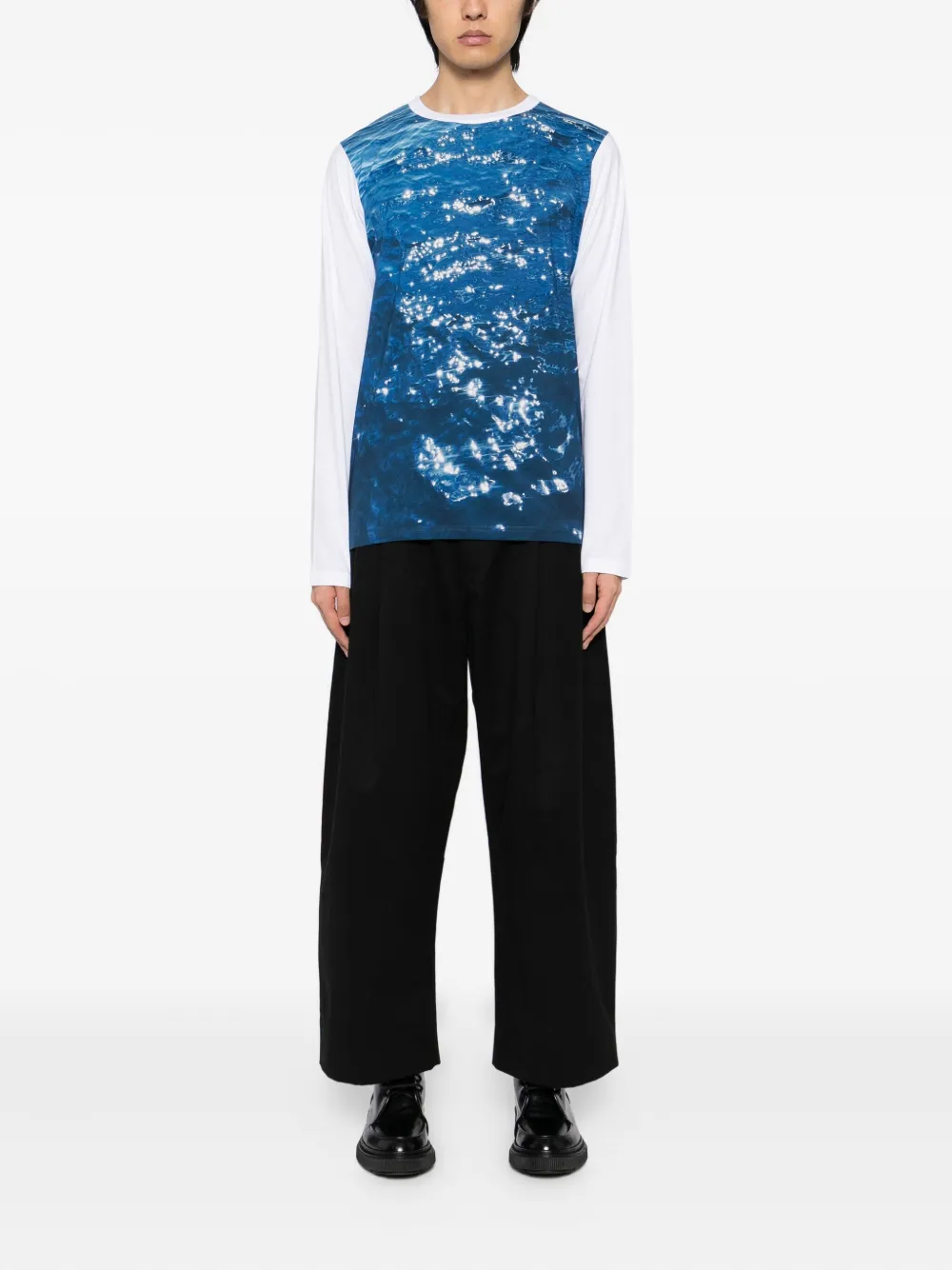 agnès b.  sea-print T-shirt | T-Shirts | Image 2