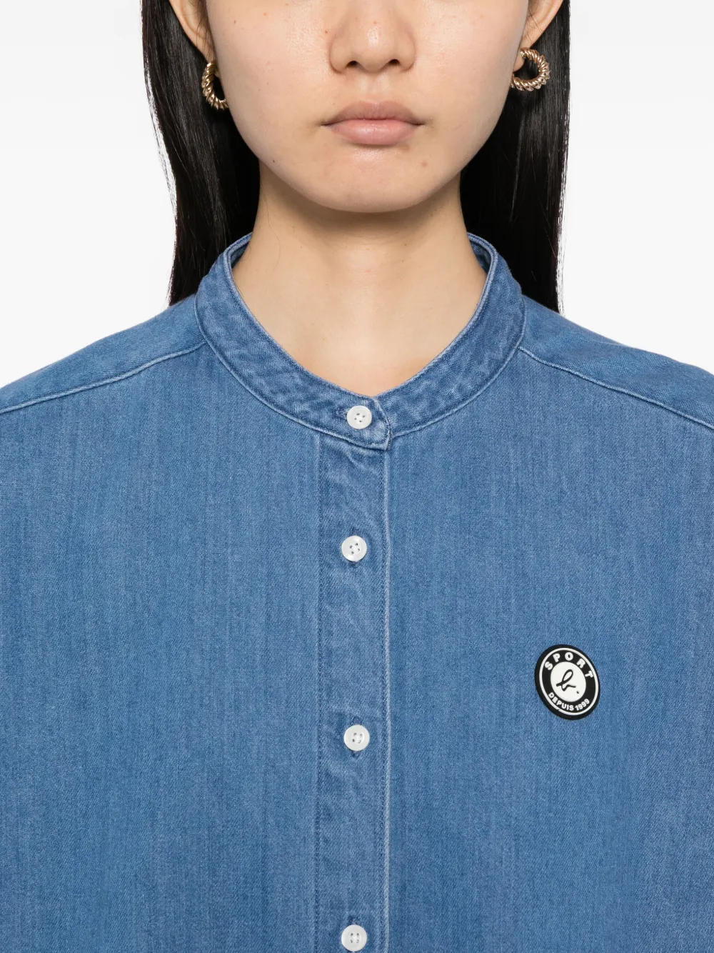 Sport B. By Agnès B. Denim Shirt In Blue