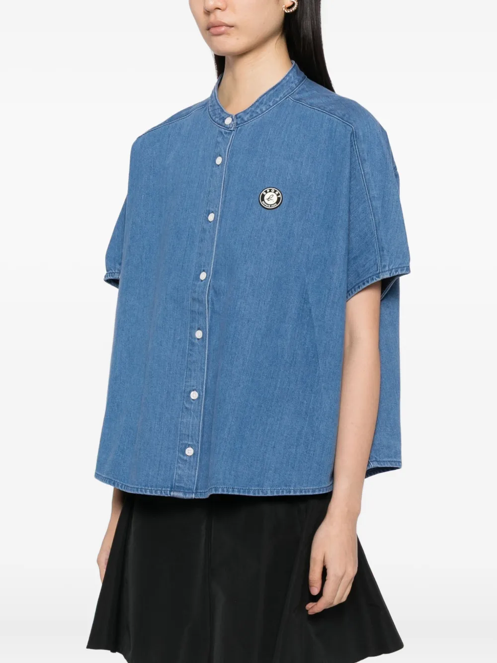Sport B. By Agnès B. Denim Shirt In Blue