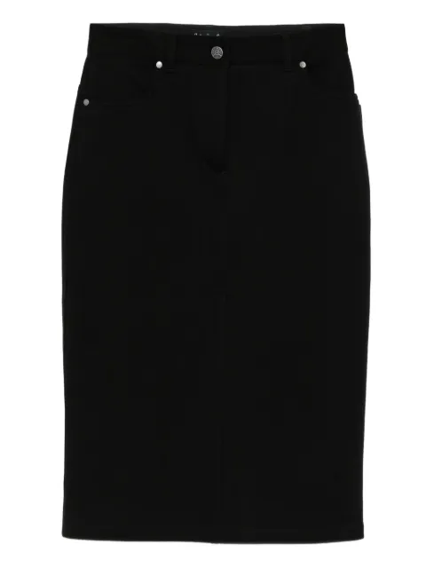 agnès b.  straight-cut skirt