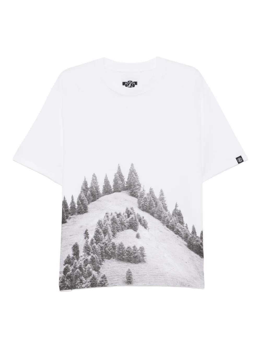 Sport B. By Agnès B. Dino Forest T-shirt In White