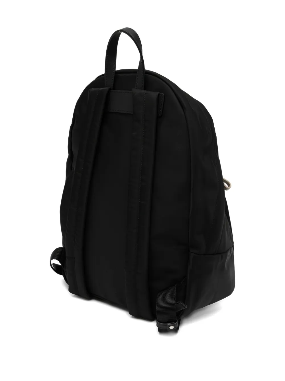 Agnès B. Logo-plaque Backpack In Black