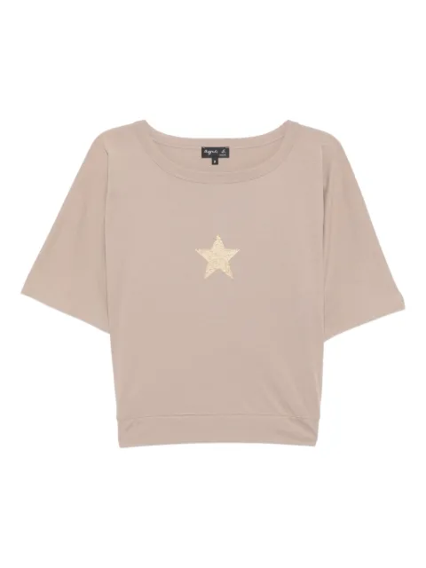 agnès b.  star-print T-shirt
