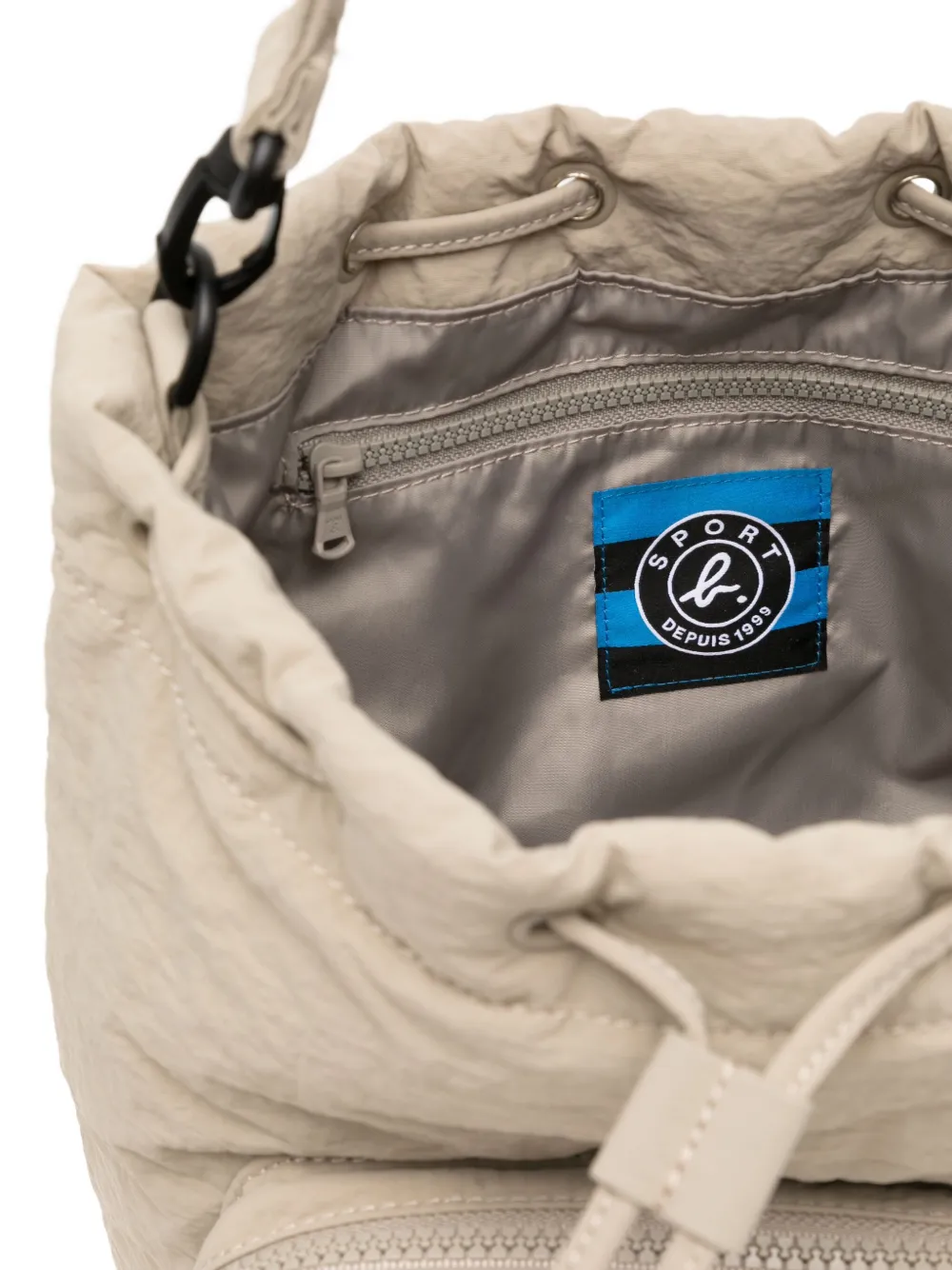 Sport B. By Agnès B. Padded Bucket Bag In Brown