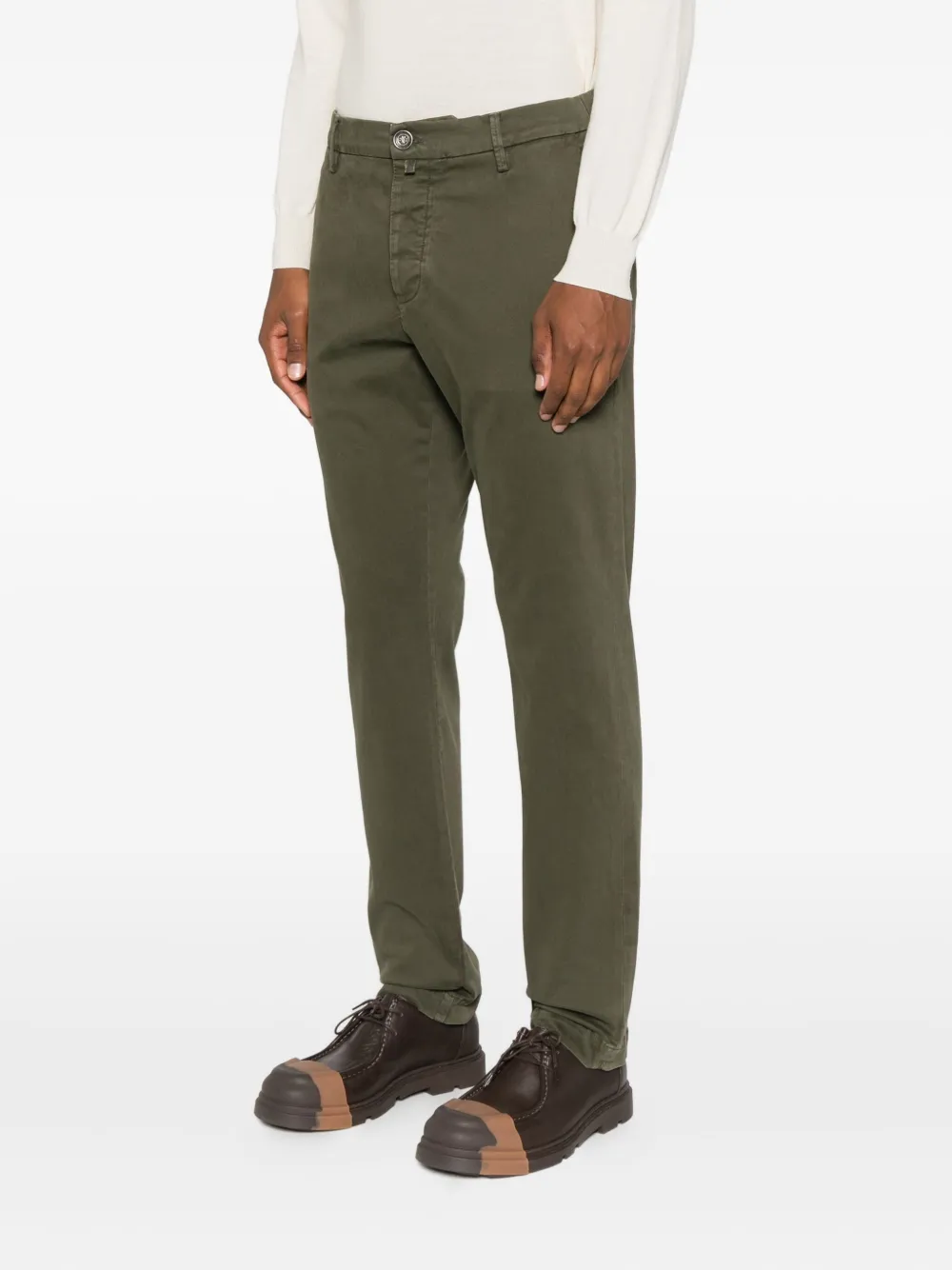 Jacob Cohen Hose Mit Knöpfen In Green