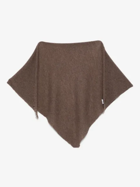 Faliero Sarti Chal Triax frayed-edge shawl