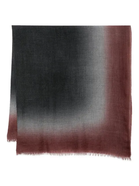 Faliero Sarti ombre houndstooth scarf