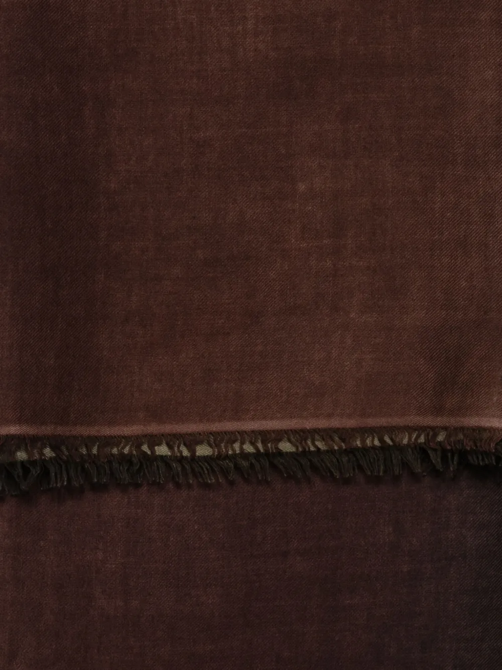 Faliero Sarti Chal Veria Fringed Scarf In Brown