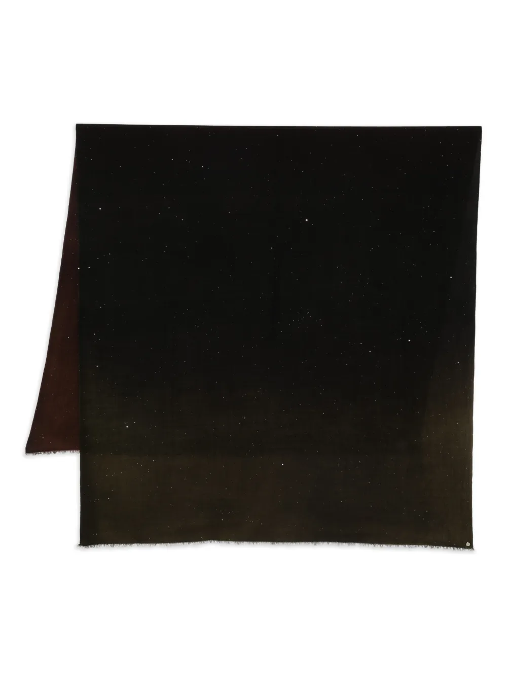 Faliero Sarti speckled scarf - Black