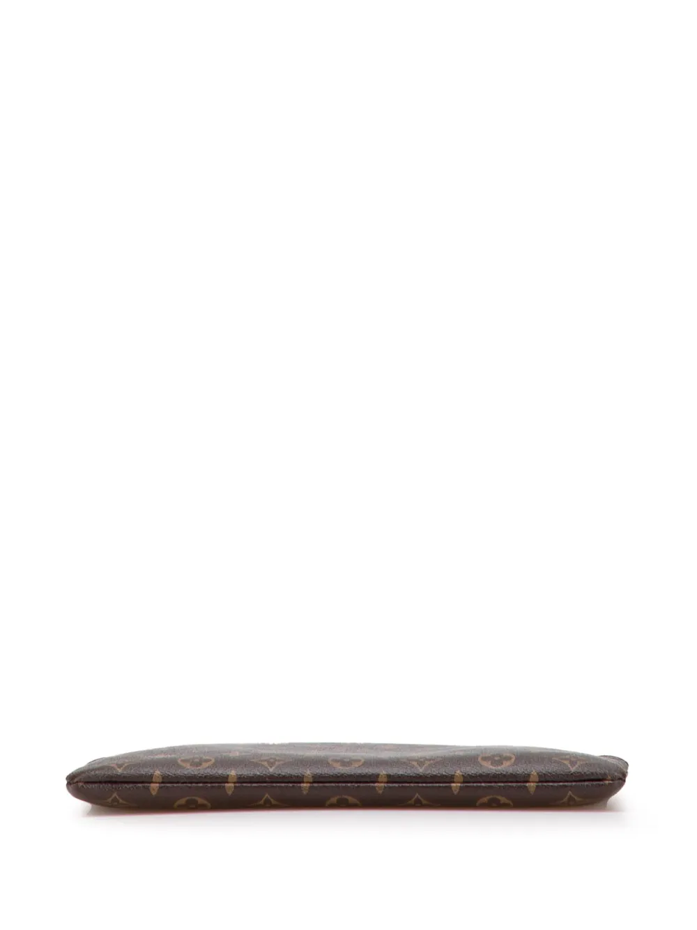 Pre-owned Louis Vuitton 2018 Monogram Daily Pouch Clutch Bag In Brown