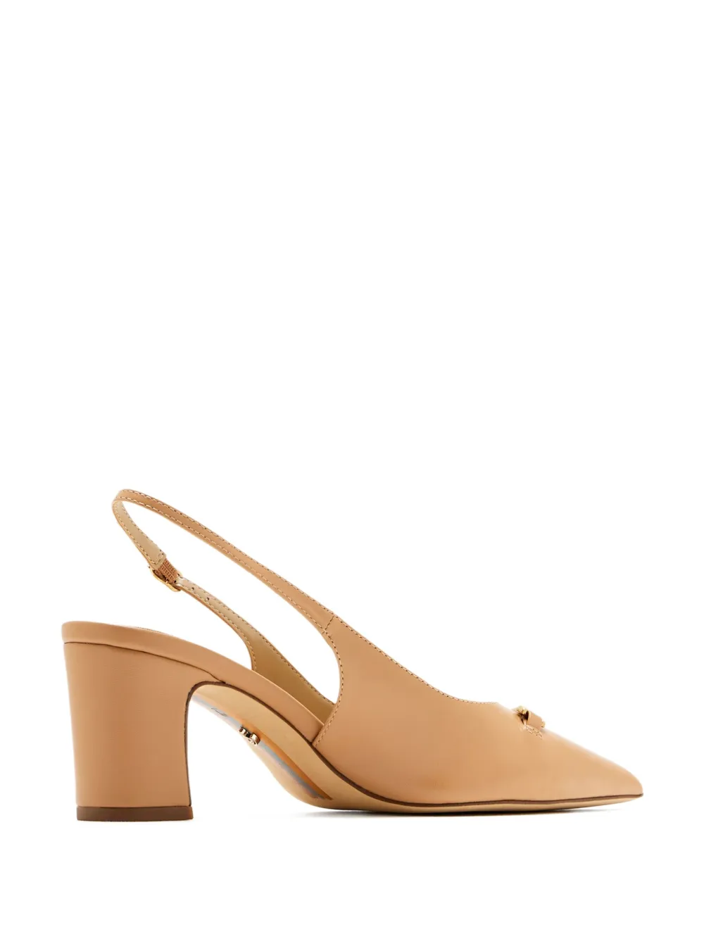 Sam Edelman 70 mm Waller slingback pumps Beige
