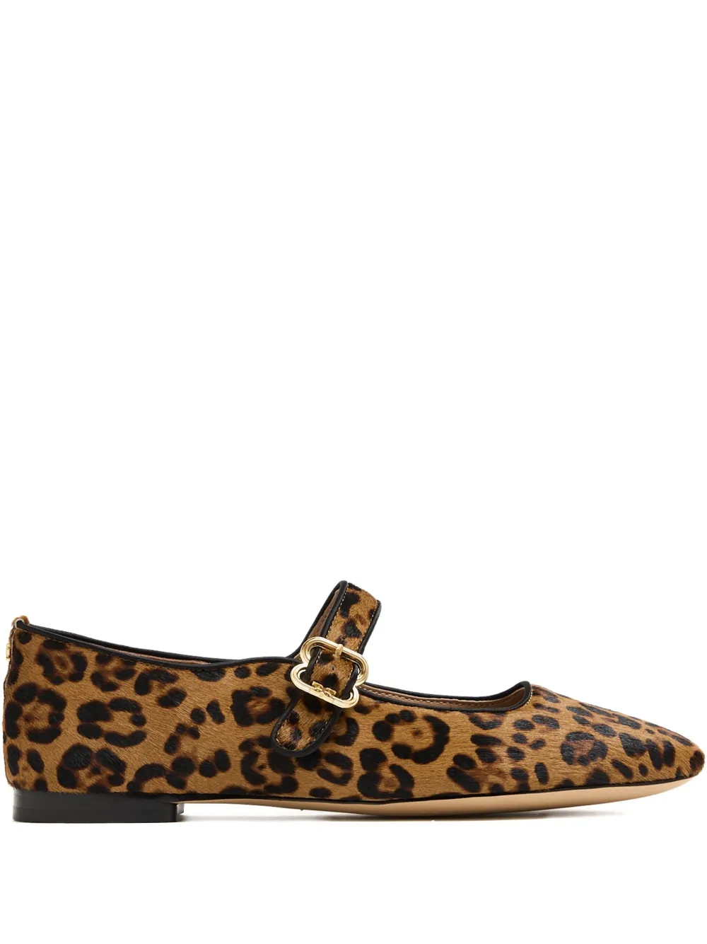 Sam Edelman Michaela Mary Jane Flat Granada Tan Leather In Brown