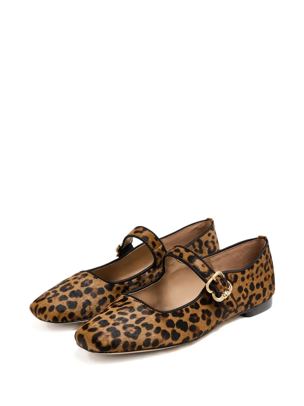 Sam Edelman Michaela Mary Jane Flat Granada Tan Leather In Brown