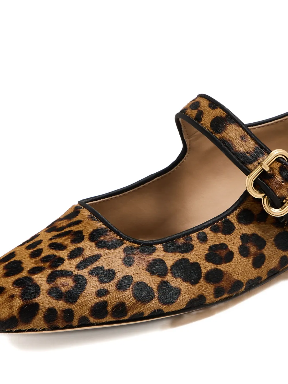 Sam Edelman Michaela Mary Jane Flat Granada Tan Leather In Brown