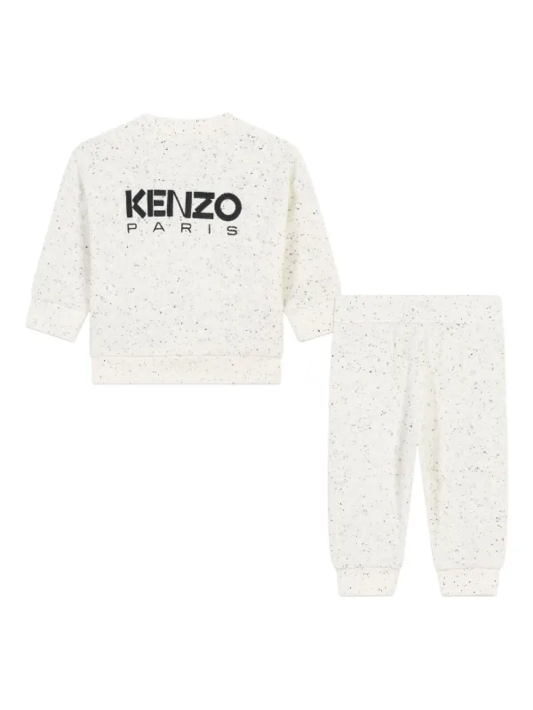 KENZO 2点セット Kenzo Kids フローラル トラックスーツ セット | ホワイト