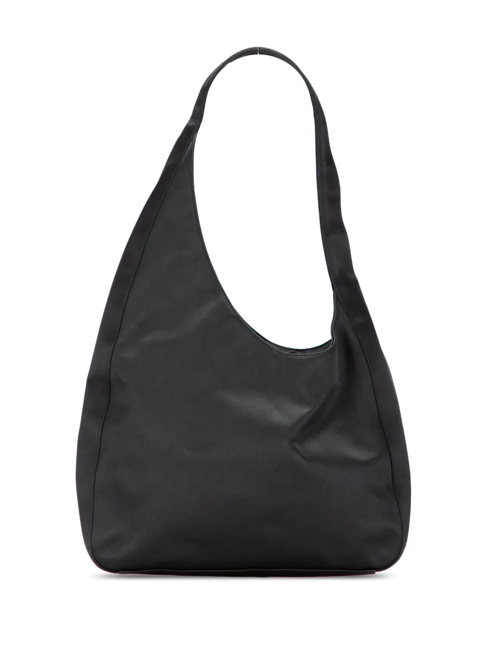 Prada Pre-Owned 2000-2013 Satin shoulder bag - ブラック Prada Pre-Owned 2000-2013 Satin shoulder bag - ブラック