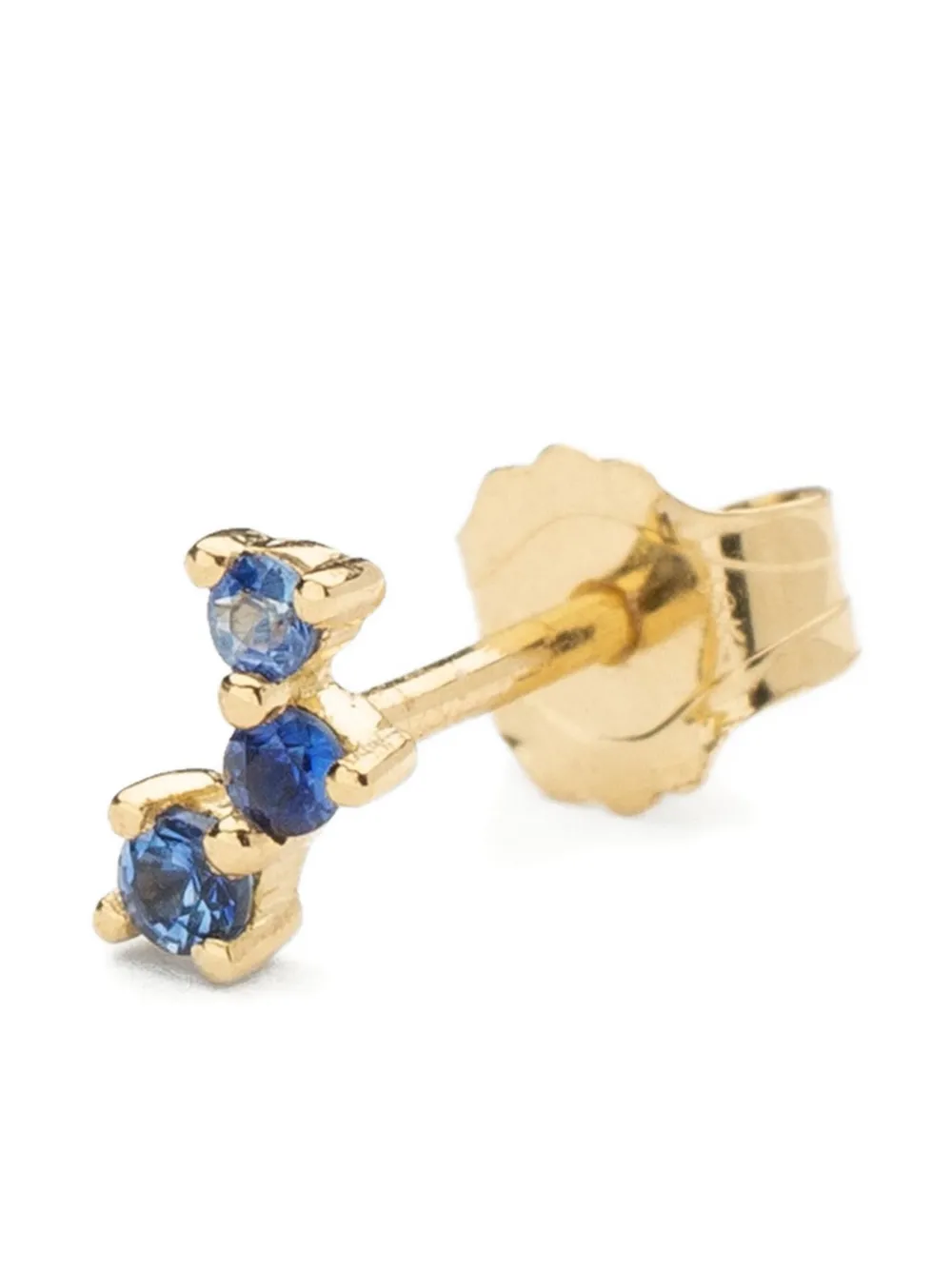We By Whitebird 18k Yellow Gold Aurore Sapphire Earring In Gold