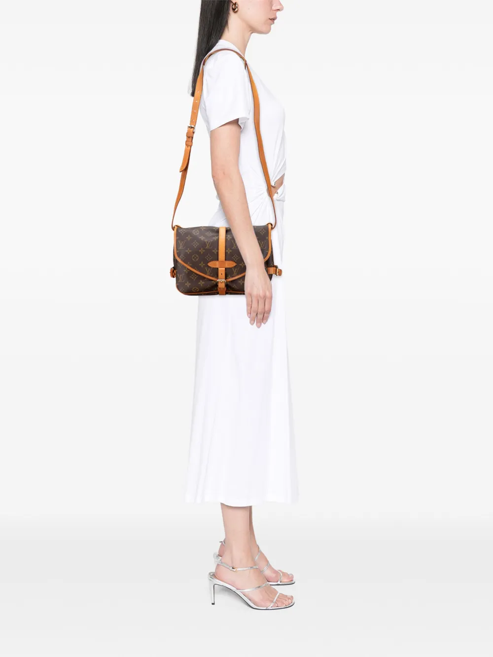 Louis Vuitton Pre-Owned 1993 Monogram Saumur 30 crossbody bag | Pre-Owned | Image 2