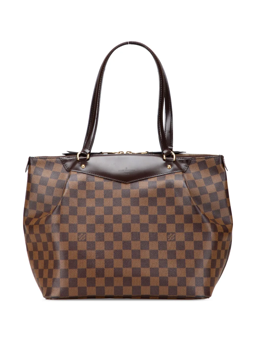 Louis Vuitton Pre-Owned 2012 Damier Ebene Westminster GM shoulder bag Louis Vuitton Pre-Owned 2012 Damier Ebene Westminster GM shoulder bag